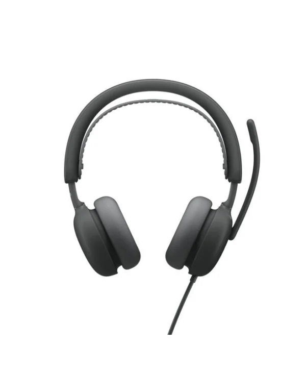 Logitech Zone 2 Teams Version Ασύρματα On Ear Multimedia Ακουστικά με μικρόφωνο και σύνδεση USB-A σε Γκρι χρώμα