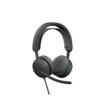 Logitech Zone 2 Teams Version Ασύρματα On Ear Multimedia Ακουστικά με μικρόφωνο και σύνδεση USB-A σε Γκρι χρώμα - Image 2