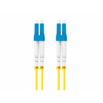 Lanberg Καλώδιο Οπτικής Ίνας LC/UPC-LC/UPC 1m Κίτρινο 1τμχ