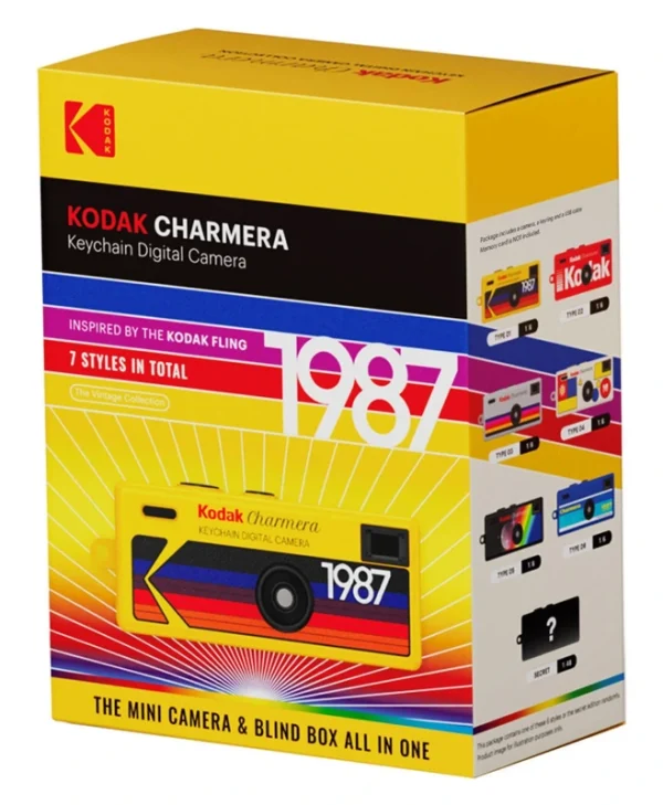 Kodak Charmera Keychain Digital Camera Random Colour Blind Box