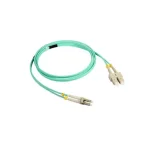 Lanberg Καλώδιο Οπτικής Ίνας LC/UPC-LC/UPC 2m Τιρκουάζ 1τμχ - Image 2