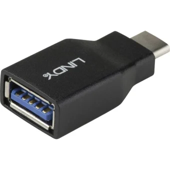 Lindy Μετατροπέας USB-A male σε USB-C female 1τμχ 41899 41899