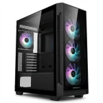 Deepcool CG530U 4F Midi Tower Κουτί Υπολογιστή με Πλαϊνό Παράθυρο και ARGB Φωτισμό Μαύρο - Image 6