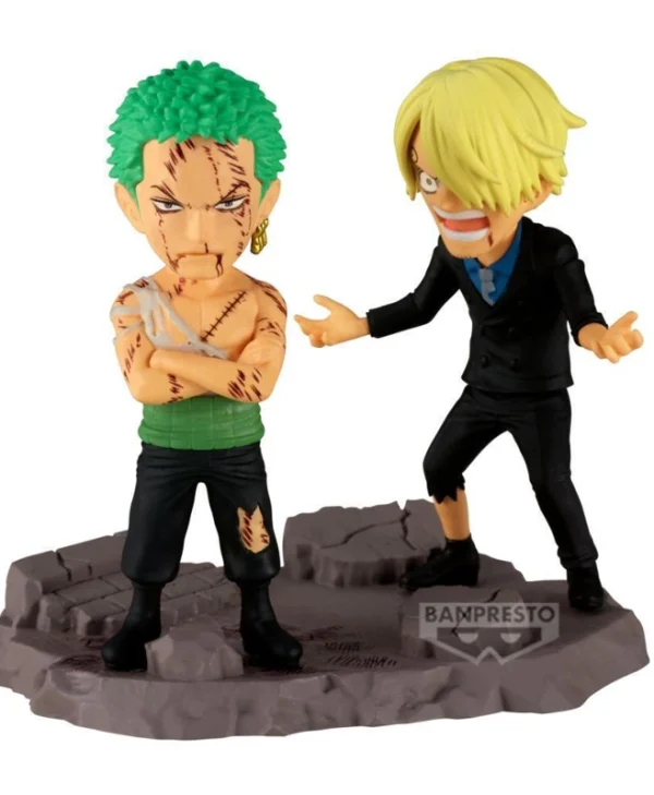 One Piece Wcf Log Stories Roronoa Zoro & Sanji Φιγούρα Αγαλματίδιο 8cm