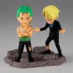 One Piece Wcf Log Stories Roronoa Zoro & Sanji Φιγούρα Αγαλματίδιο 8cm - Image 2