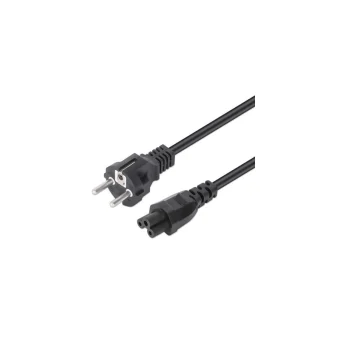 Manhattan IEC C5 - IEC C5 Cable 3m Μαύρο 356602 356602