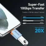 Vention Μετατροπέας N-Connector male σε USB-C female 1τμχ (CUBH0) CUBH0 - Image 3