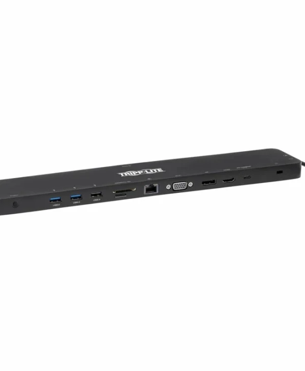 Eaton Tripp USB-C Dock USB-C Docking Station με HDMI/DisplayPort 4K PD Ethernet και σύνδεση 3 Οθονών Μαύρο