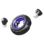 Vention T17 In-ear Bluetooth Handsfree Ακουστικά με Αντοχή στον Ιδρώτα και Θήκη Φόρτισης Μαύρα - Image 3