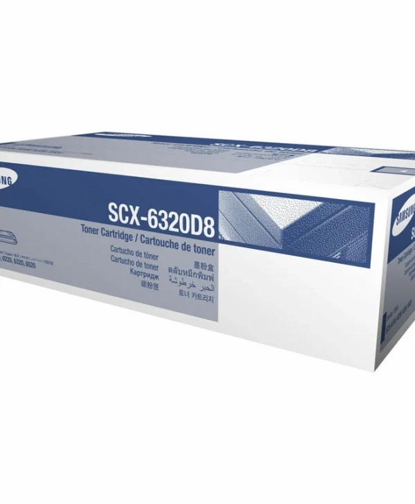 Samsung SCX-6320D8 Γνήσιο Toner Laser Εκτυπωτή Μαύρο 8000 Σελίδων (SV171A) SV171A