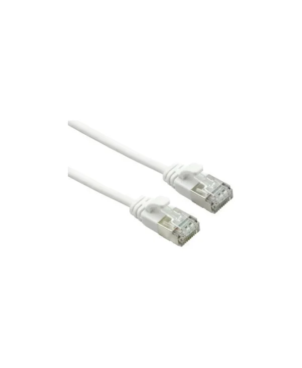 Roline U/FTP (STP) Cat.7 Καλώδιο Δικτύου Ethernet 2m Λευκό 1τμχ