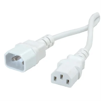 Roline IEC C14 / IEC C13 - IEC 320 / IEC C14 / IEC C13 Cable 3m Πράσινο