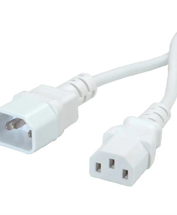 Roline IEC C14 / IEC C13 - IEC 320 / IEC C14 / IEC C13 Cable 3m Πράσινο