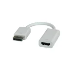 Roline 12.03.3134 Μετατροπέας DisplayPort male σε HDMI female Λευκό 1τμχ 12.03.3134