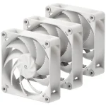 HAVN H12 Case Fan 120mm με Λευκό Φωτισμό και Σύνδεση 4-Pin PWM 3τμχ Λευκό
