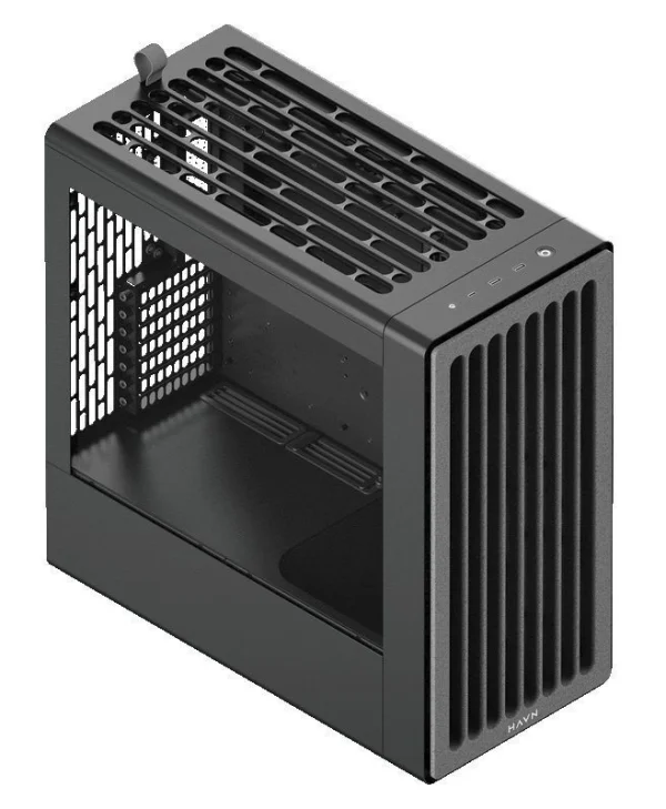 HAVN BF 360 Midi Tower Κουτί Υπολογιστή με Πλαϊνό Παράθυρο Μαύρο