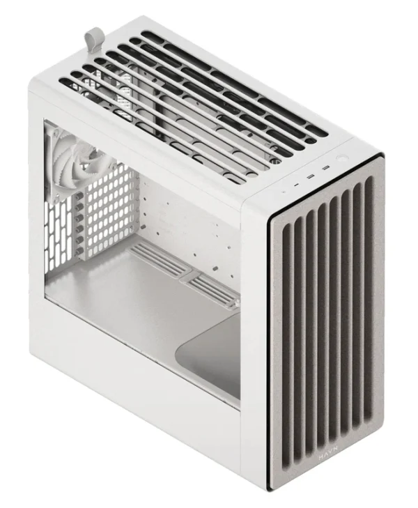 HAVN BF 360 Flow Midi Tower Κουτί Υπολογιστή με Πλαϊνό Παράθυρο Λευκό