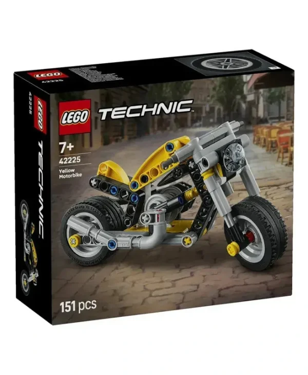 LEGO Technic Yellow Motorbike για 7+ Ετών 151τμχ 42225