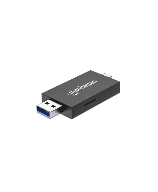 Manhattan Card Reader USB 3.0 / USB 3.2 / USB 2.0 για SD/microSD