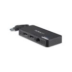 StarTech USB-A Docking Station με DisplayPort 4K Ethernet και σύνδεση 2 Οθονών Μαύρο (USBA2DPGB) USBA2DPGB