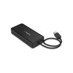 StarTech USB-A Docking Station με DisplayPort 4K Ethernet και σύνδεση 2 Οθονών Μαύρο (USBA2DPGB) USBA2DPGB - Image 2