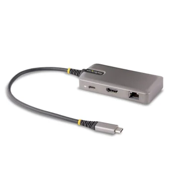 StarTech USB-C Docking Station με HDMI 4K PD Ethernet Γκρι (S55169511)