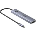 Unitek USB-C Docking Station με HDMI 4K PD Ασημί (H1124AGY01) H1124AGY01 - Image 2