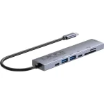 Unitek USB-C Docking Station με HDMI 4K PD Ασημί (H1124AGY01) H1124AGY01 - Image 3