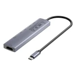 Unitek USB-C Docking Station με HDMI 4K PD Ασημί (H1124AGY01) H1124AGY01 - Image 7