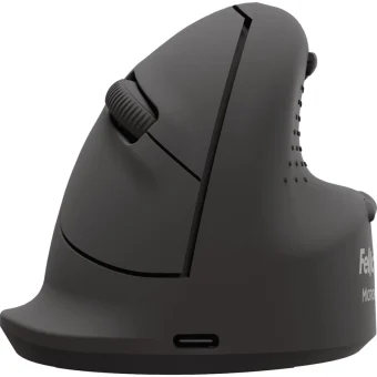 Fellowes Breyta Plus+ Ασύρματο Εργονομικό Bluetooth Vertical Ποντίκι Μαύρο
