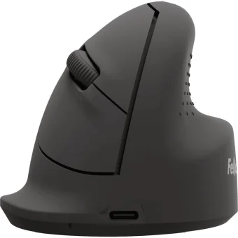 Fellowes Breyta Ergonomic Ασύρματο Bluetooth Vertical Ποντίκι Μαύρο