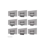 Neomounts Neomounts Av30-500bl Tv Monitor Mount Videobar Kit 43-110" Vesa Max 10 Kg Universal Black - Image 9