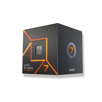 AMD Ryzen 7 7700 (SBX) 3.8GHz Επεξεργαστής 8 Πυρήνων για Socket AM5 σε Κουτί με Ψύκτρα