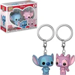 Funko Pocket Pop! Keychain Movies: Disney - Stitch & Angel Exclusive - Image 2