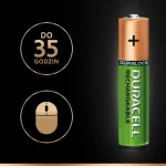 Duracell Επαναφορτιζόμενες Μπαταρίες AAA Ni-MH 750mAh 1.2V 4τμχ - Image 2