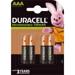 Duracell Επαναφορτιζόμενες Μπαταρίες AAA Ni-MH 750mAh 1.2V 4τμχ - Image 4
