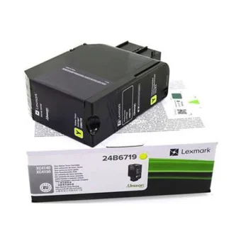 Lexmark 24B6719 Γνήσιο Toner Laser Εκτυπωτή Κίτρινο 13000 Σελίδων 24B6719 24B6719