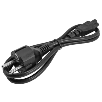 StarTech Schuko - IEC C5 Cable 3m Μαύρο S55157514