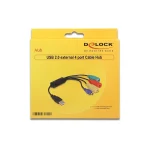 DeLock Μετατροπέας USB-A male σε USB-A / mini USB female (61724) 61724 - Image 2