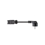 Bachmann Schuko - IEC C5 Cable 2m Μαύρο 375.075 375.075