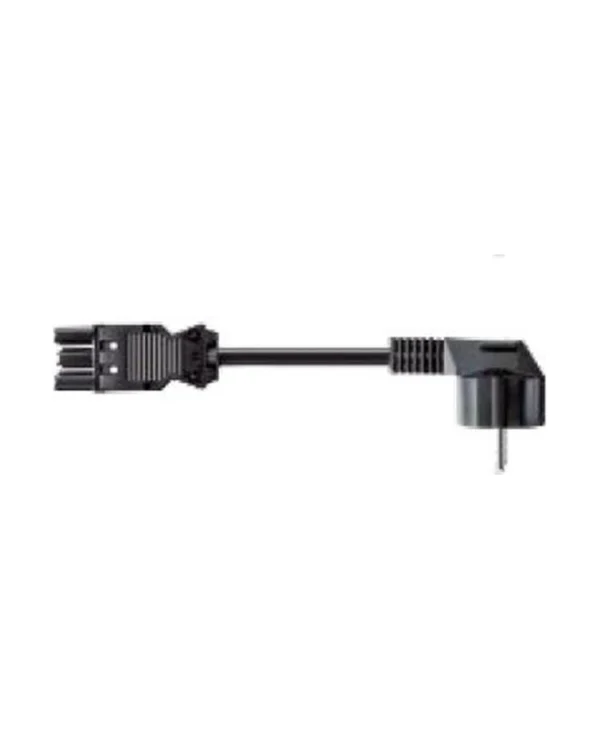 Bachmann Schuko - IEC C5 Cable 2m Μαύρο 375.075 375.075