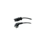 Bachmann Schuko - IEC C5 Cable 2m Μαύρο 375.075 375.075 - Image 2