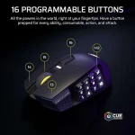 Corsair Scimitar Elite SE MMO Ασύρματο Gaming Ποντίκι Gun Metal - Image 7