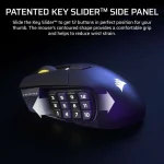 Corsair Scimitar Elite SE MMO Ασύρματο Gaming Ποντίκι Gun Metal - Image 8