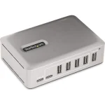 StarTech USB 3.0 Hub 7 Θυρών με σύνδεση USB-C Ασημί