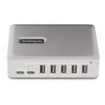 StarTech USB 3.0 Hub 7 Θυρών με σύνδεση USB-C Ασημί - Image 2