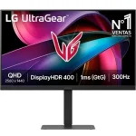 LG UltraGear IPS HDR Gaming Monitor 27" QHD 2560x1440 300Hz με Χρόνο Απόκρισης 1ms GTG - Image 4
