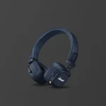 Marshall Major V Ασύρματα / Ενσύρματα On Ear Ακουστικά με 100 ώρες Λειτουργίας και Quick Charge Midnight Blue - Image 4