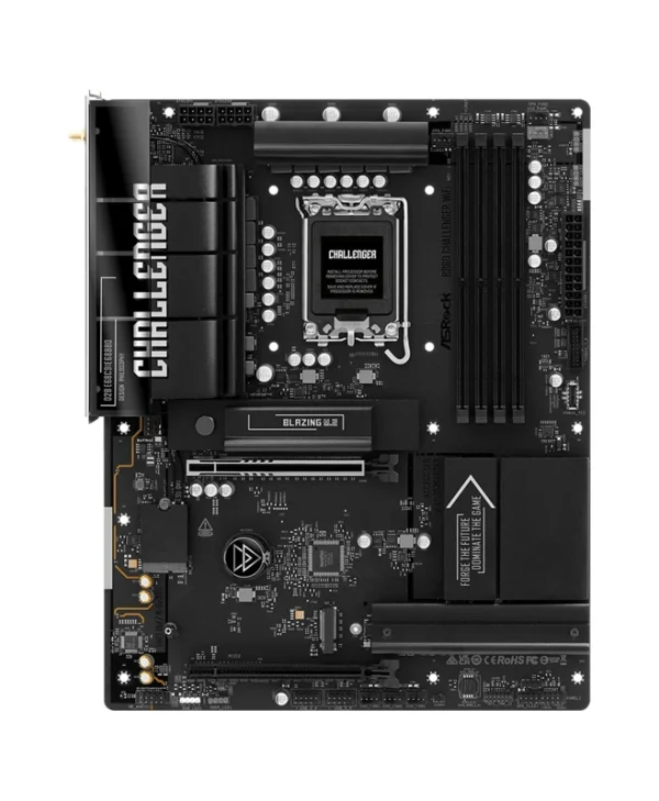 ASRock B860 Challenger WiFi Motherboard ATX με Intel 1851 Socket 90-MXBUC0-A0UAYZ 90-MXBUC0-A0UAYZ