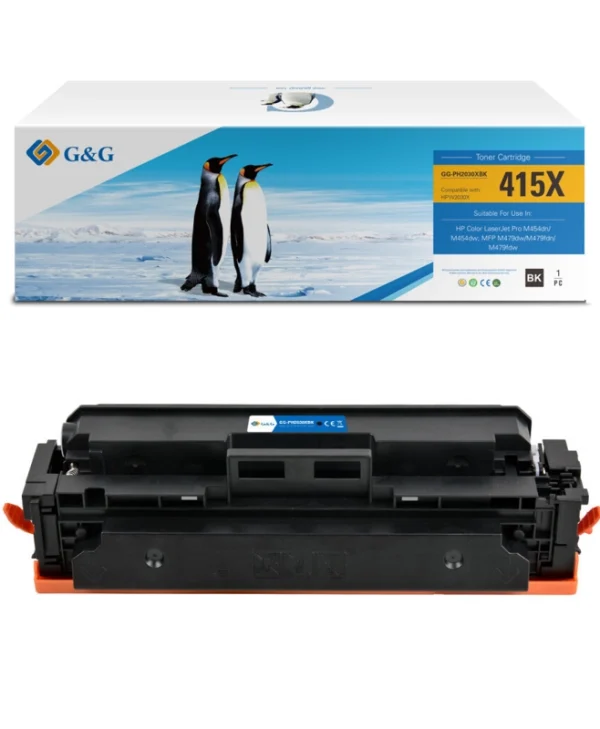 G&g Premium Toner 7.5k Hp 415x Black W2030x Hp415x